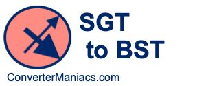 5pm singapore time|BST to SGT Converter .